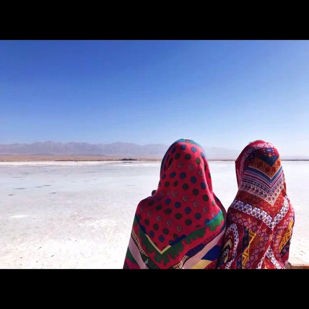 Scarf wrap/ Insta style exotic veil